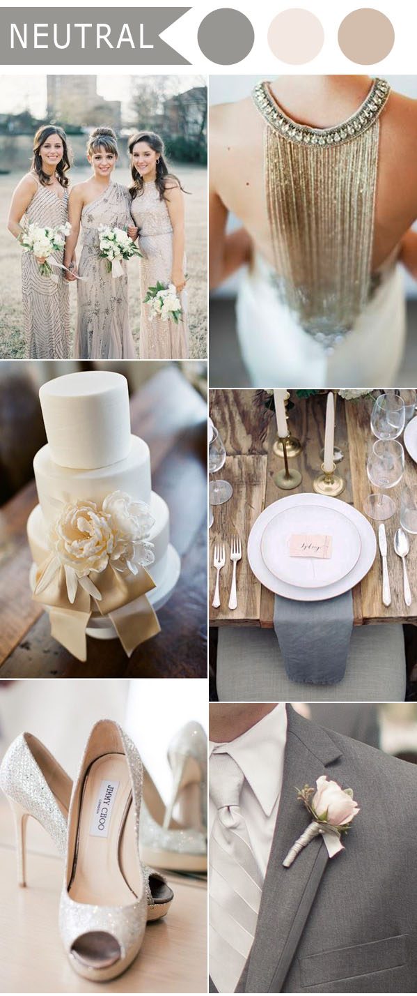 elegant-silver-and-ivory-neutral-wedding-colors-for-2017-wedding-trends